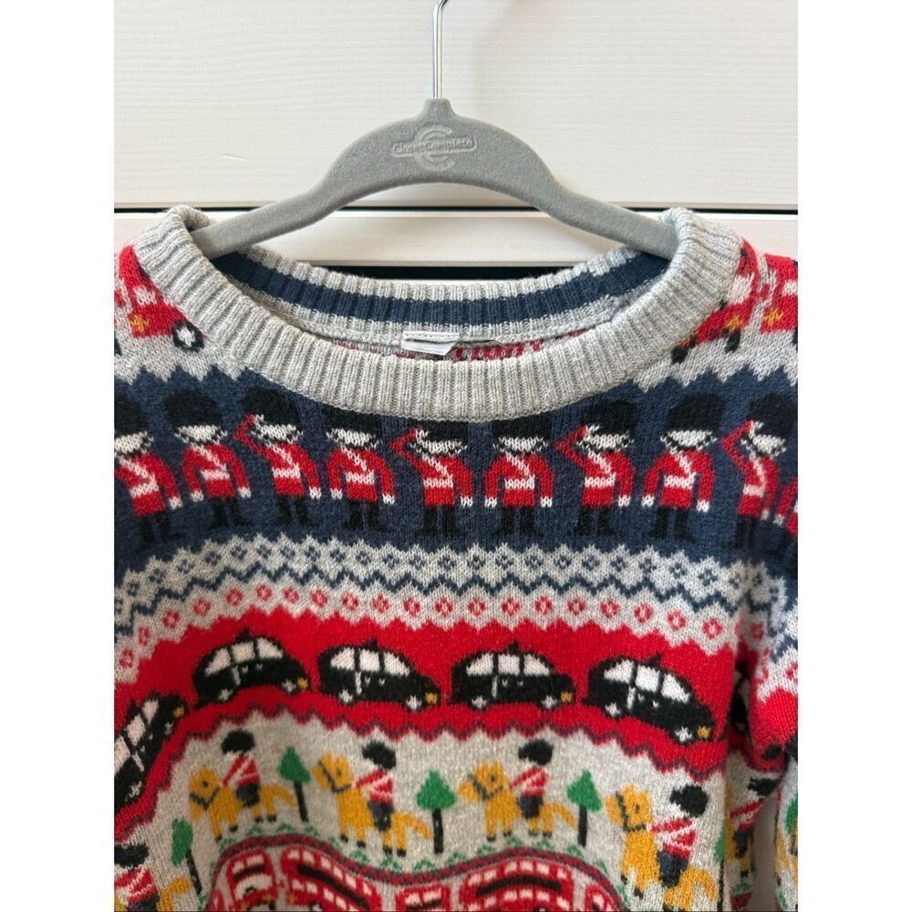 TU 4-5 Year Old Boy Christmas British Jumper Sweater - Picture 3 of 4